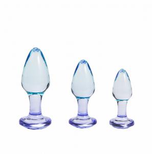 Maia Butties 3 Piece Acrylic Anal Trainer Butt Plug Set