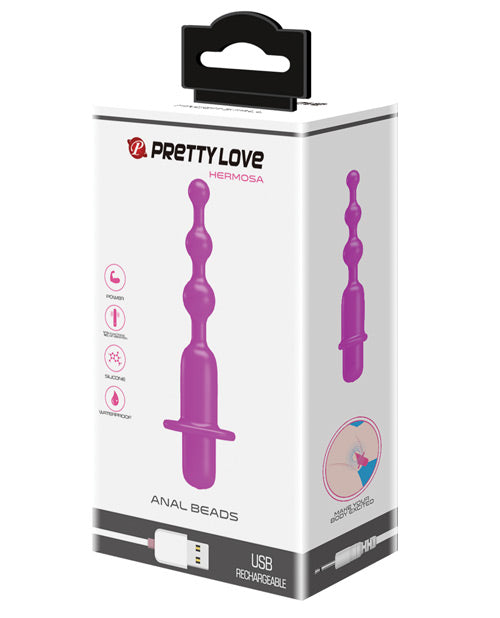 Pretty Love Hermosa Anal Beads Vibrator.