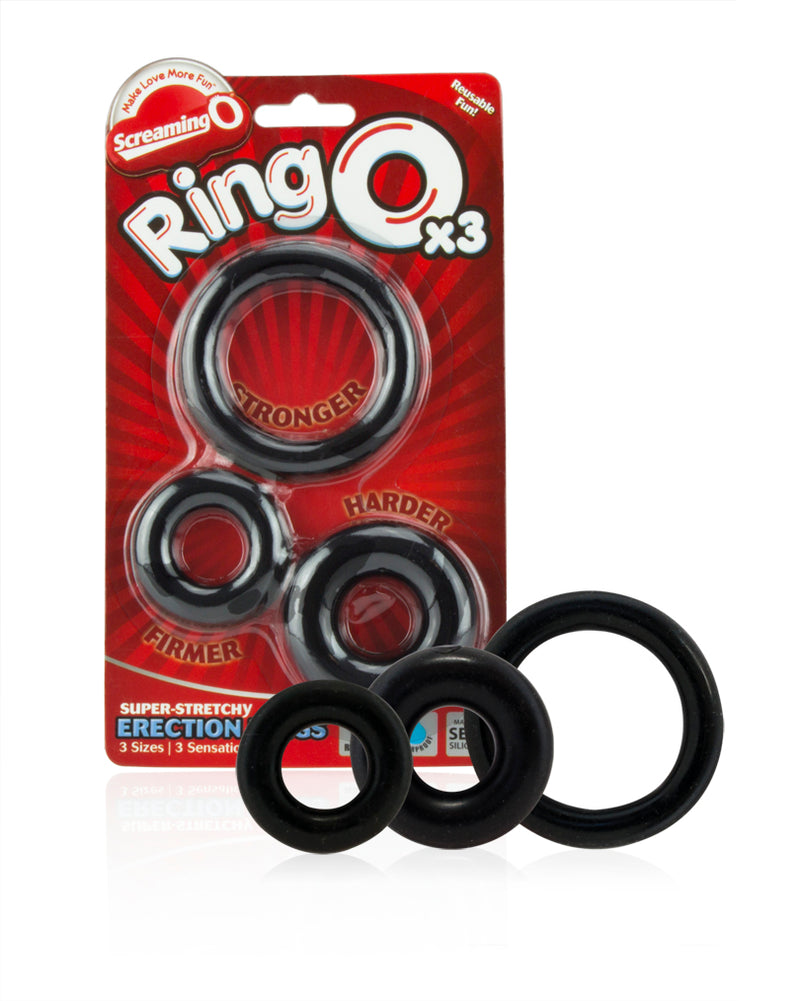 Screaming O Ring O 3 Pack Cock Rings