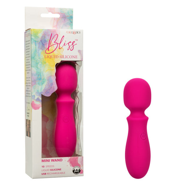 Bliss Liquid Silicone Rechargeable Mini Wand