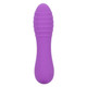 Bliss Liquid Silicone Ripple Rechargeable Vibrator with Clitoral Stimulator