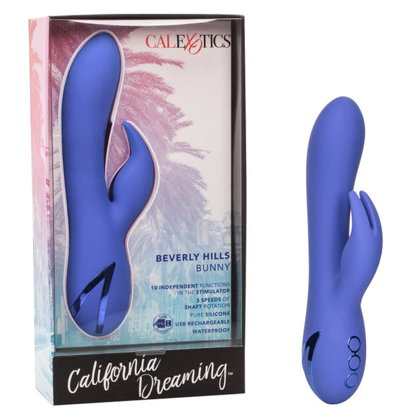 California Dreaming Beverly Hills Bunny Silicone Rabbit Vibrator