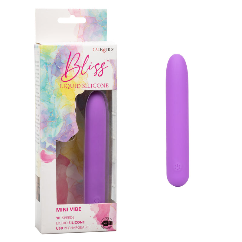 Bliss Liquid Silicone Rechargeable Mini Vibrator