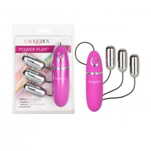 Power Play Triple Silver Bullet Vibrators