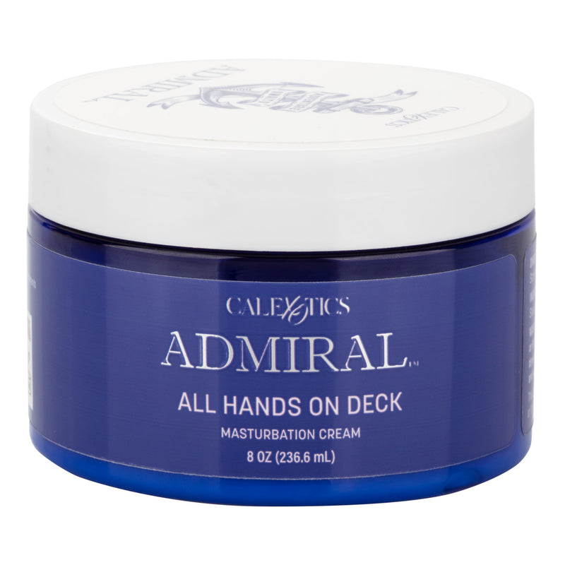 Admiral All Hands on Deck Masturbation Cream 8oz - Jar