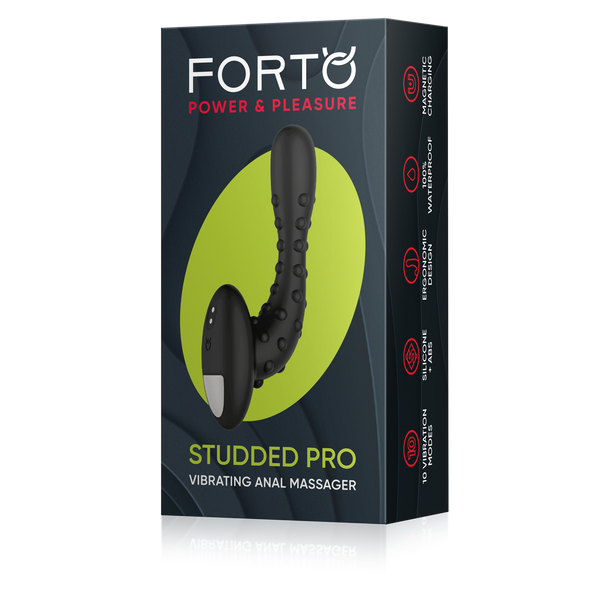 Forto Studded Pro Anal Massager