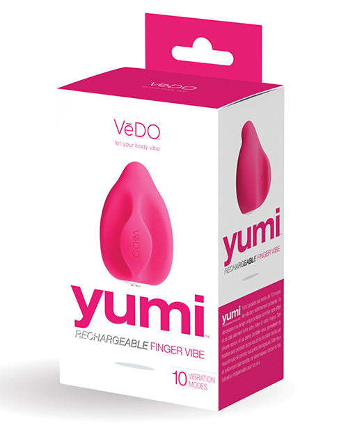 VeDO Yumi Rechargeable Silicone Layon Finger Vibrator