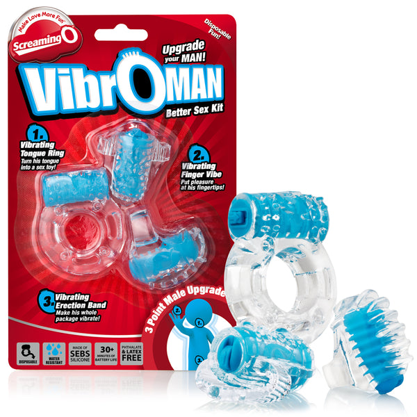 Screaming O VibrOman Better Sex Kit (3 per pack)