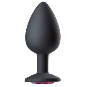 Cloud 9 Gems Black Silicone Anal Plug