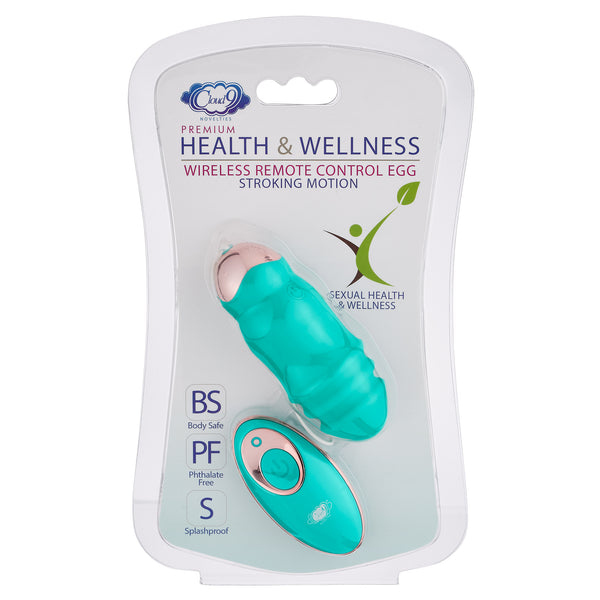 Cloud 9 Health & Wellness Wireless Remote Control Egg w/ Stroking Motion