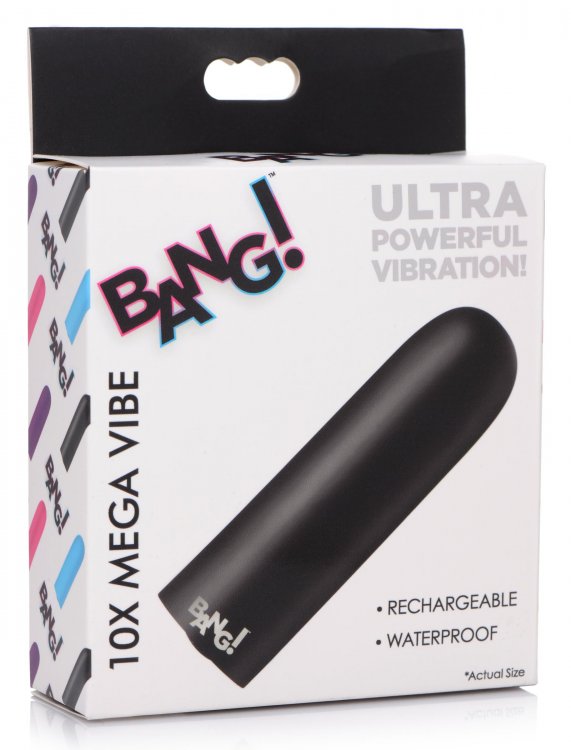 Bang! 10X Rechargeable Vibrating Bullet