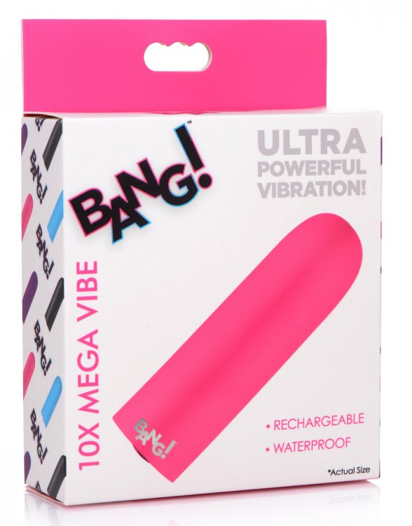 Bang! 10X Rechargeable Vibrating Bullet