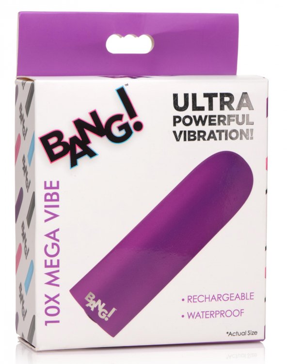 Bang! 10X Rechargeable Vibrating Bullet