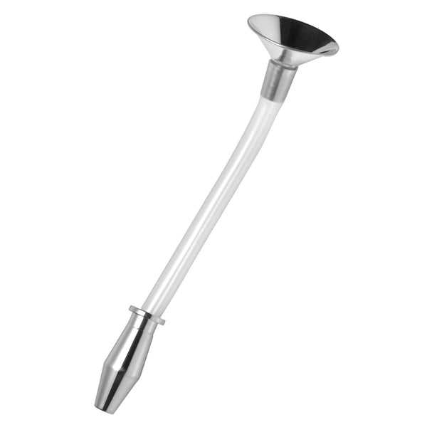 Master Series Stainless Steel Ass Funnel With Hollow Anal Plug