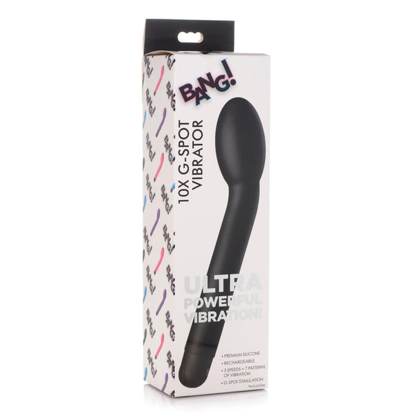 Bang! 10X Rechargeable Silicone G-Spot Vibrator