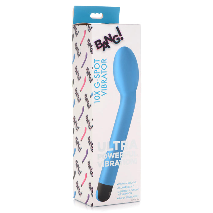 Bang! 10X Rechargeable Silicone G-Spot Vibrator