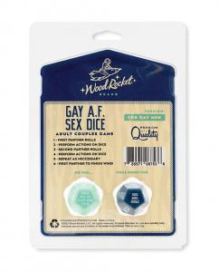 Gay AF Gay Men Couples Sex Dice Game