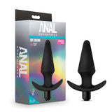 Anal Adventures Platinum Silicone Vibrating Plug