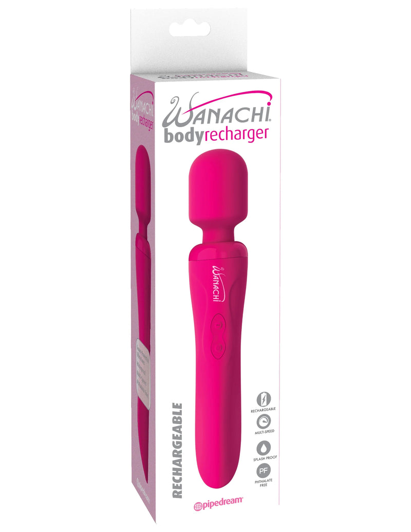 Wanachi Body Recharger Silicone Rechargeable Wand Massager