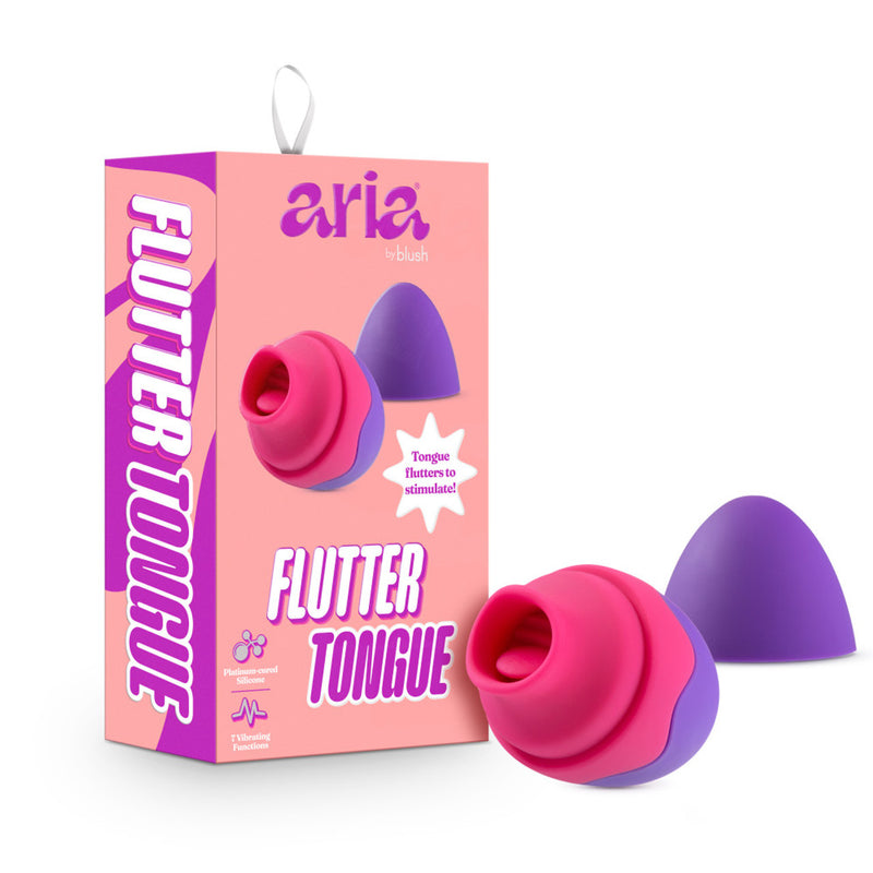 Aria Flutter Tongue Rechargeable Silicone Vibrator