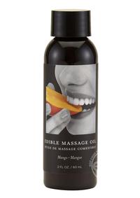 Earthly Body Edible Massage Oil (Black Bottles)